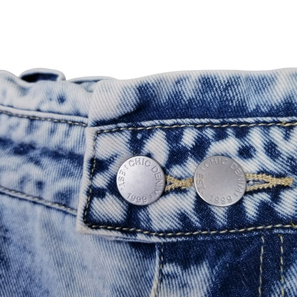 *NEW* CITY CHIC Cali Denim Skirt Light Denim Size 24 NWT - Picture 7 of 9